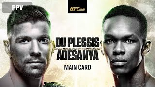 UFC 305 Du Plessis vs Adesanya Gamrot vs Hooker  typowanie pełnej karty walk [upl. by Schroder]