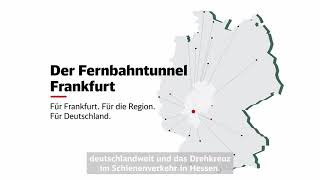 Der Fernbahntunnel Frankfurt Hessens Drehkreuz in der Schieneninfrastruktur 22 Januar 2024 [upl. by Leeda916]