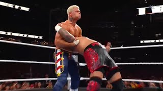 FULL MATCH  CODY RHODES VS SOLO SIKOA  WWE SUMMERSLAM 2024 [upl. by Kreis710]