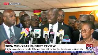 2024 Midyear budget review Ghana is on autopilot – Minority Leader Ato Forson [upl. by Cha881]