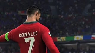 Ronaldos freekick against france CR7 edit shorts trending football uefaeuro2024 portugal [upl. by Agna]