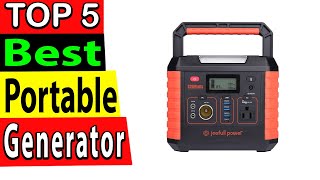 Best Portable Generator Review 2025 TOP 5 [upl. by Ainiger]