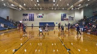 Leander Middle School A Team Volleyball vsRunning Brushy [upl. by Chickie]