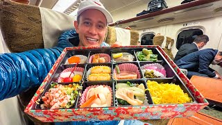 12 Course BENTO on Japan’s Bullet Train  World’s Best Railroad Food [upl. by Petrina]