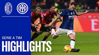 MILAN 11 INTER  HIGHLIGHTS  SERIE A 2122  Spoils shared in thrilling Milan derby ⚽⚫🔵 [upl. by Edmund]