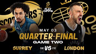 Playoffs Surrey vs London Game 02  LIVE [upl. by Adeuga]