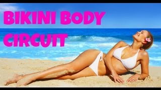 20 Minute Bikini Body Circuit  Full Length Total Body Trouble Zone Toning Workout [upl. by Gnuj]