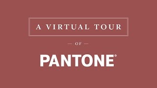 Virtual Tour of PANTONE Color Factory  TEALEAVES PaletteForYourPalate [upl. by Noremac780]