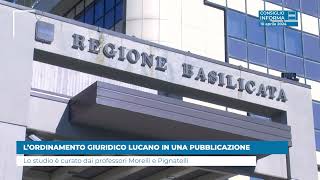 L’ORDINAMENTO GIURIDICO LUCANO IN UNA PUBBLICAZIONE [upl. by Kelli]