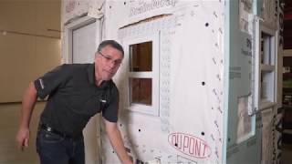 DuPont™ Tyvek®Tips  Proper Window Flashing with DuPont™ Flashing Systems [upl. by Kopple562]