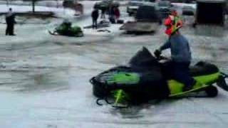 Black River snowmobile races [upl. by Umont752]