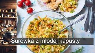 Surówka z młodej kapusty [upl. by Oretna215]