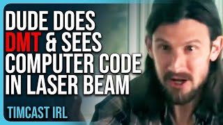 Dude Does DMT amp Sees Computer Code In Laser Beam Claims Hundreds Of Others See It As Well [upl. by Fullerton816]