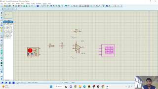 Simulation of differentiator with OpAmp in proteus 8 [upl. by Also660]