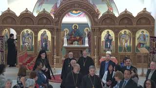 Orthros Service of the Church Consecration Hierarchical Divine Liturgy  Oct 6th 2024 [upl. by Esila]