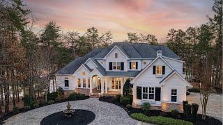 Lake Norman Waterfront Estate Tour [upl. by Ayifas]