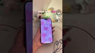 Asmr iPhone refresh 💕🫧✨ [upl. by Arraet151]