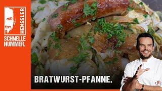 Schnelles BratwurstPfannen Rezept von Steffen Henssler [upl. by Lean179]