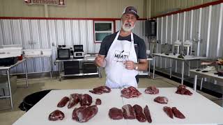 Deer Processing 101 Wild Game Meat Identification [upl. by Islek]