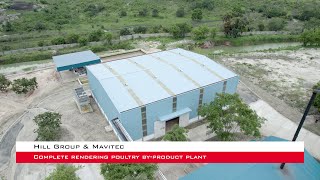 Mavitec Rendering  Poultry byproduct plant [upl. by Elehcim]