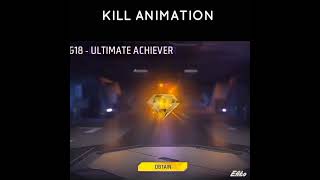 EVO G18ULTIMATE ACHIEVER  FREE FIRE MAX 🔥360P [upl. by Eelahc814]