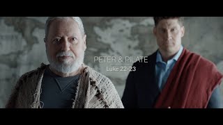 Luke Episode 19 Peter amp Pilate  Eyewitness Bible Series [upl. by Nadnal]