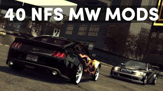 I Played NFS Most Wanted with 40 Mods [upl. by Eibbor]