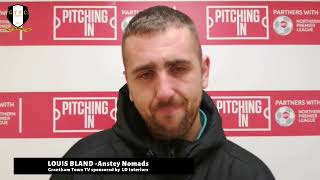 POST MATCH INTERVIEW with Louis Bland  Anstey Nomads H 08102024 [upl. by Pardo]