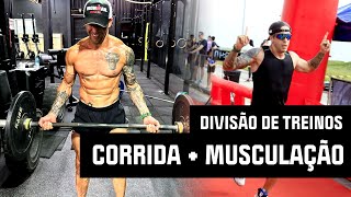 Treino híbrido divisão semanal  Musculação x Corrida [upl. by Imerej932]