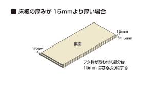 掘座卓の施工のポイント８ フタ枠の施工  Panasonic [upl. by Ewell]