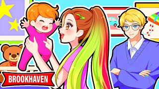 Bella amp Mason BABYSIT For A DAYBrookhaven RP EP15 [upl. by Naejarual742]