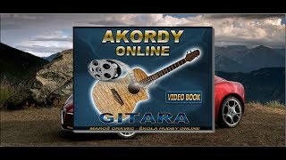 Najrýchlejšia cesta na naučenie gitarových akordov  video kniha AKORDY ONLINE [upl. by Renwick]