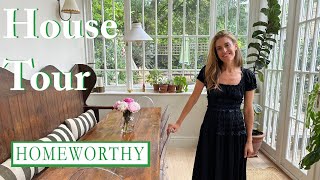 HOUSE TOUR  A Beautifully Renovated London Townhouse Filled with Vintage Finds and Charm [upl. by Ogdon]