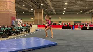 Kelsey Thomas 2027 Gymnastics Level 10 2024 Starstruck Invitational [upl. by Albin]