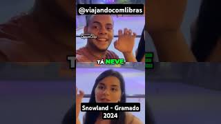 Snowland  Gramado 2024 frionevenevedeverdadesnowlandgramadoriograndedosuldicascanaldeviagem [upl. by Hsetirp]