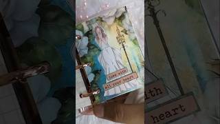 Love With All Your Heart ❣️ Aesthetic Scrapbook Journal journaling scrapbooking journal asmr [upl. by Nnylyahs]