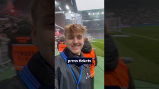 How To Get Press Tickets In A Football Game [upl. by Nalra]