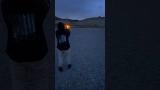 Shooting some 45 acp tracer rounds with my CZ 97B at night for fun czusa [upl. by Htes]