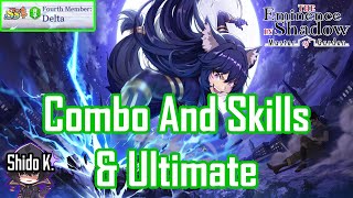 Fourth Member Delta  Combo and Skills amp Ultimate The Eminence in Shadow RPG [upl. by Oleusnoc]