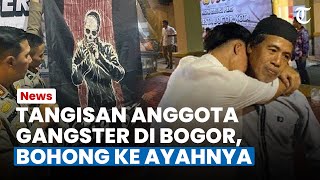 TANGISAN ANGGOTA Gangster di Bogor Ngaku Beli Takjil Ketauan Bawa Parang [upl. by Therron]