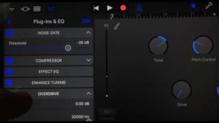 Plugins amp EQ  GarageBand for iOS iPhoneiPad Quick Tip [upl. by Sirc705]