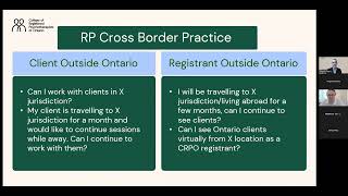 Cross Border Electronic Practice Webinar  September 10 2024 [upl. by Oalsinatse696]