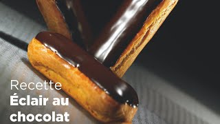 Valrhona  Recette éclair au chocolat [upl. by Cynera]