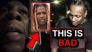 THF Bayzoo Responds Being Dropped From Lil Durk OTF [upl. by Nygem]