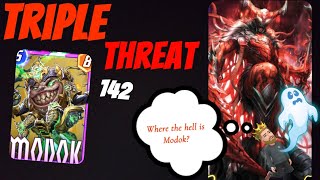 Triple Threat 142 O Modok Where art thou [upl. by Freeborn182]