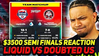 SEMI FINALS REACTION LIQUID VS DOUDTED US nba2K25 nba2k [upl. by Lightfoot]