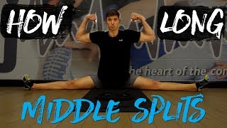 How I Achieved The Middle Splits WITH ROUTINES [upl. by Sabella]