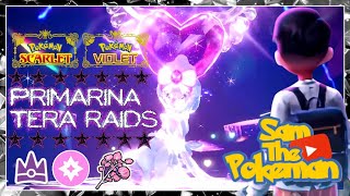 7 Star Primarina Tera Raids w viewers  Pokemon Scarlet Violet [upl. by Allbee980]