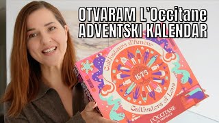 OTVARAM LOCCITANE ADVENTSKI KALENDAR  mama 4 djece [upl. by Heyra]