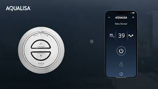 How to Connect your Shower without a screen  Aqualisa Smart Shower App  2024 [upl. by Aynotahs814]